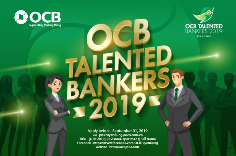 OCB TALENTED BANKERS 2019 – CHÍNH THỨC KHỞI ĐỘNG CUỘC ĐUA