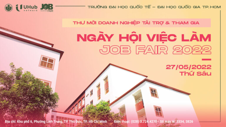Thư mời Doanh nghiệp tham gia và tài trợ chương trình Ngày hội việc làm – Job Fair 2022