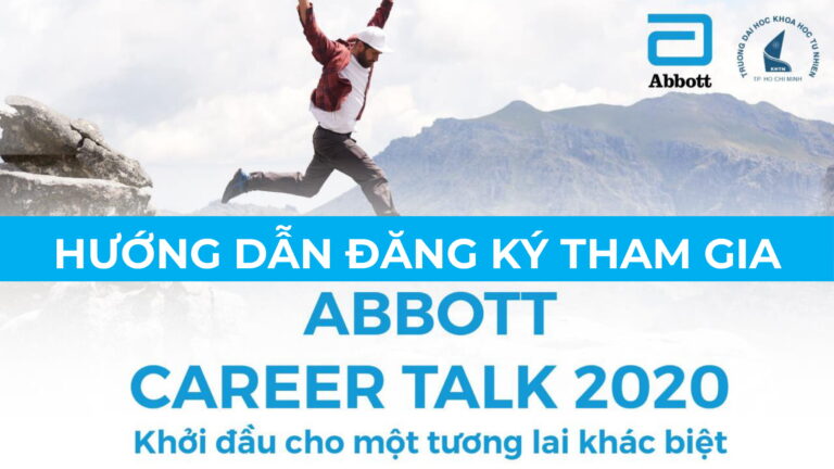 HỘI THẢO TRỰC TUYẾN ABBOTT CAREER TALK 26/09/2020