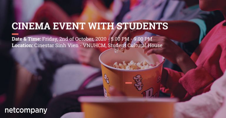NETCOMPANY VIETNAM – CINEMA EVENT WITH STUDENTS