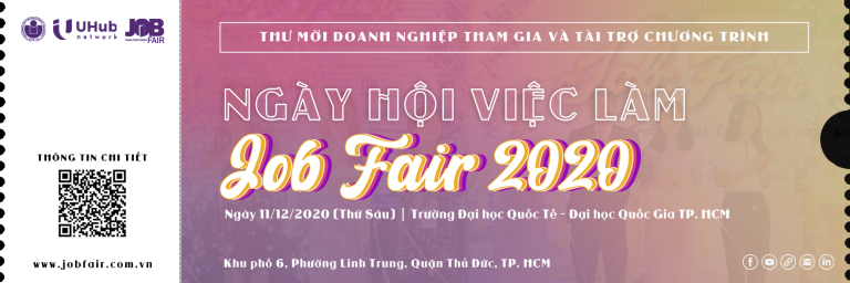 Thư mời doanh nghiệp tham dự Ngày hội việc làm – Job Fair 2020