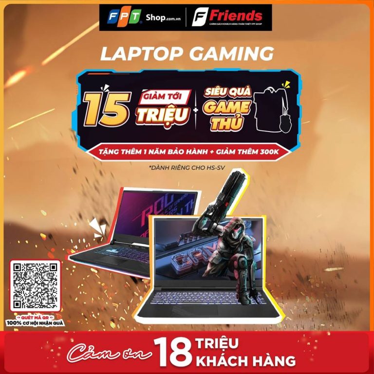 Chương trình ưu đãi dành cho sinh viên, cán bộ – giảng viên trường Đại học Quốc tế mua hàng tại FPTShop
