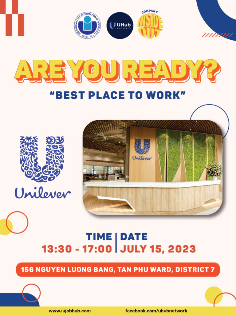 [THÔNG BÁO] Chương trình Company Inside Out_Unilever 15/07/2023