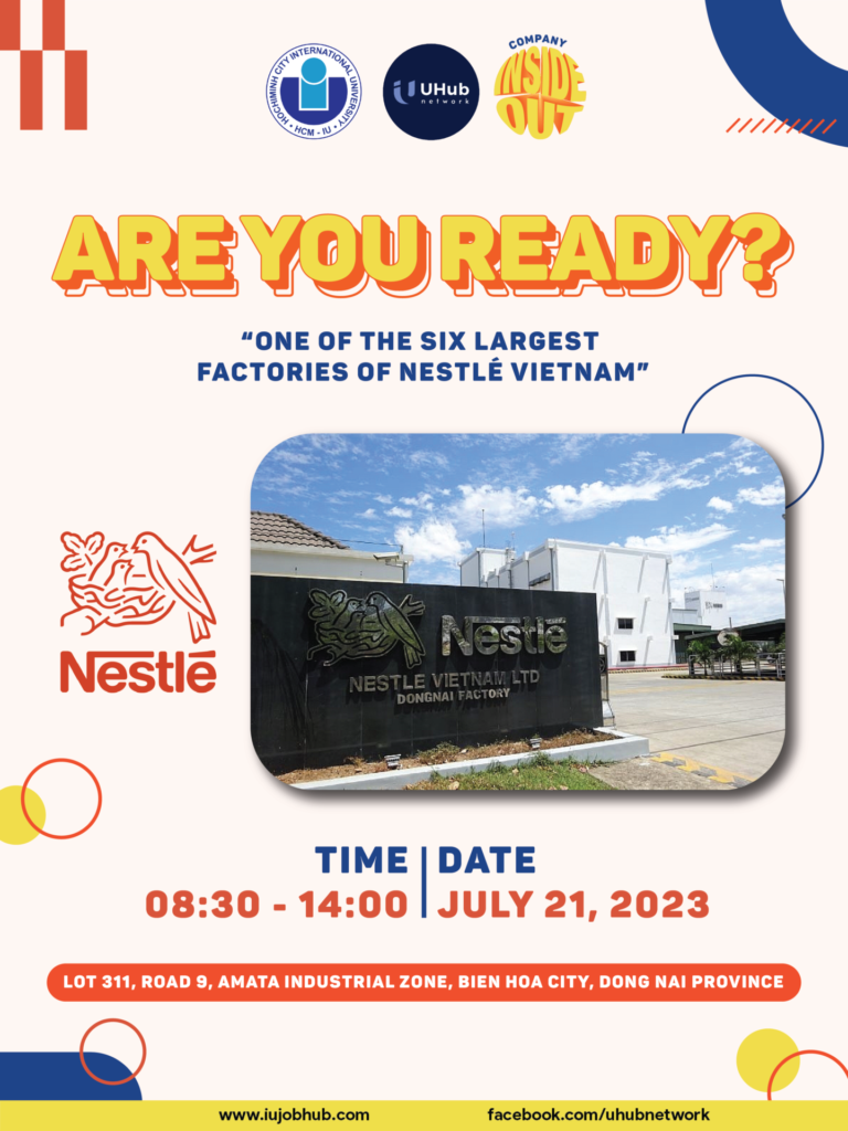 [THÔNG BÁO] Chương trình Company Inside Out_Nestle 21/7/2023
