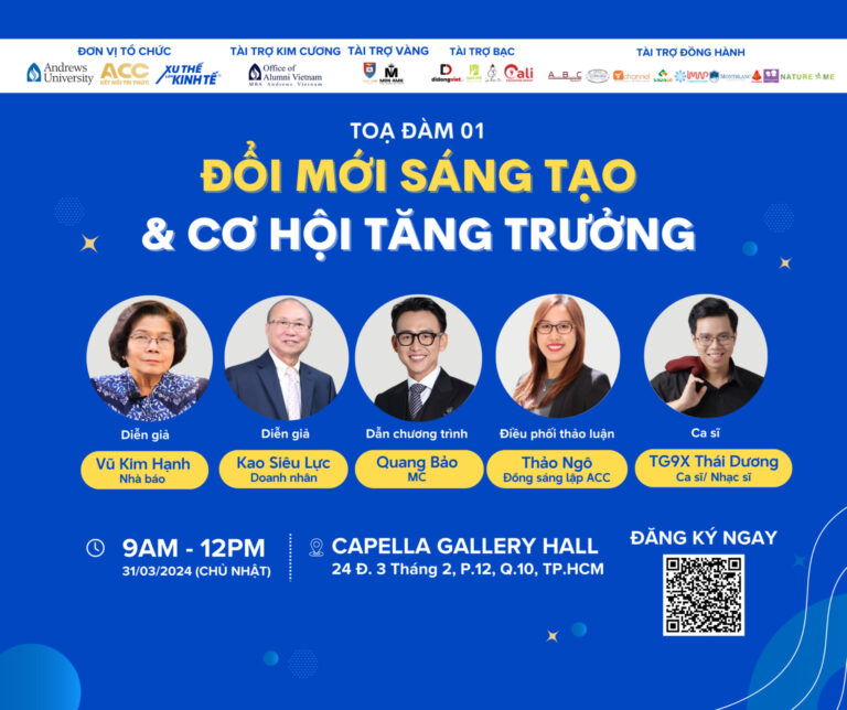 Chuỗi sự kiện “Xu Thế Làm Kinh Tế”