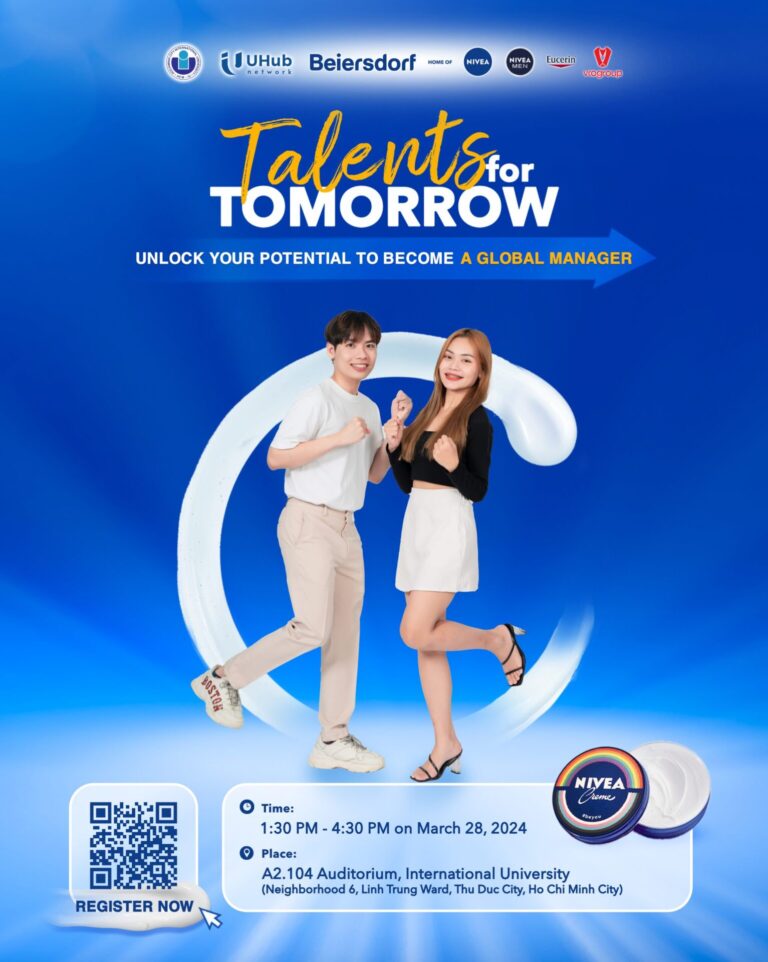 U-Shine 2024 | CAREER TALK: “TALENTS FOR TOMORROW” – UNLOCK YOUR POTENTIAL TO BECOME A GLOBAL MANAGER 🚀