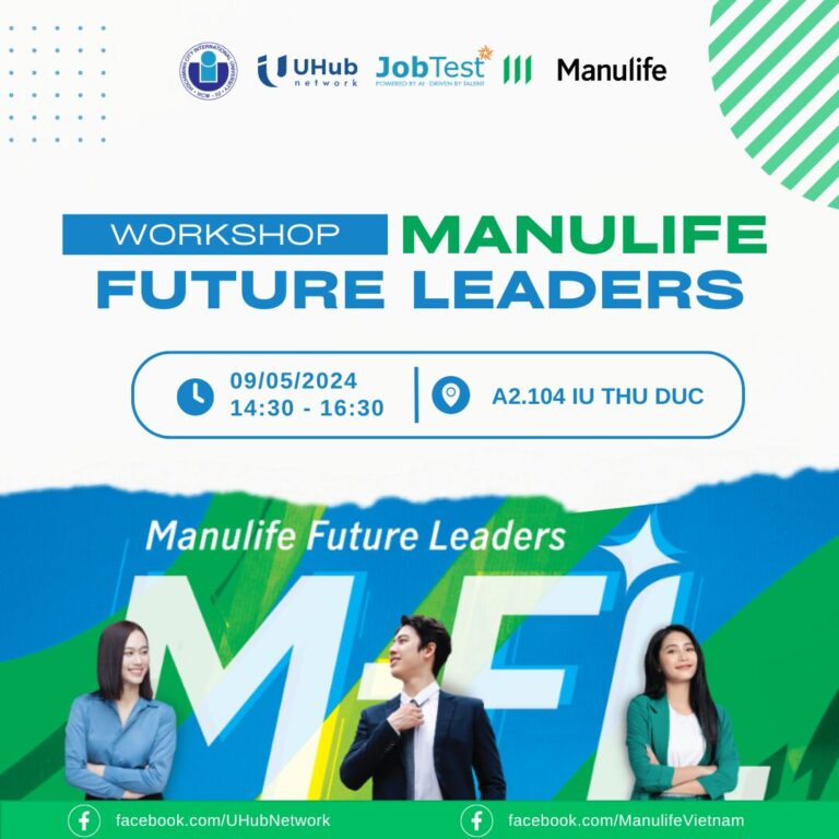 [U-SHINE 2024] Workshop “Manulife Future Leaders”
