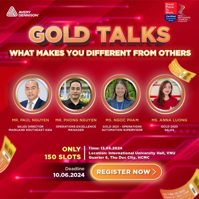 ĐỪNG BỎ LỠ SỰ KIỆN OFFLINE ĐỘC QUYỀN GOLD TALKS: ĐIỀU KHÁC BIỆT KHIẾN BẠN ĐẶC BIỆT