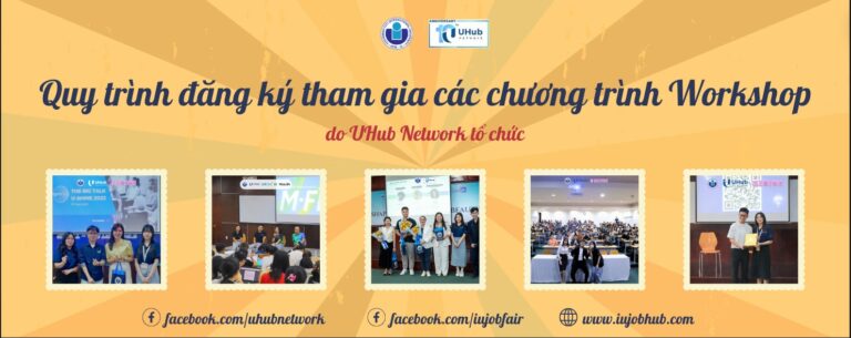 Quy trình đăng ký tham gia các chương trình Workshop do UHub Network tổ chức