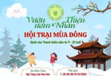 CHƯƠNG TRÌNH VƯỜN ƯƠM THIỆN NHÂN – HỘI TRẠI MÙA ĐÔNG VÀO THÁNG 12/2024