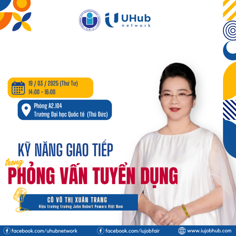 Workshop “Kỹ năng Giao tiếp trong Phỏng vấn Tuyển dụng”