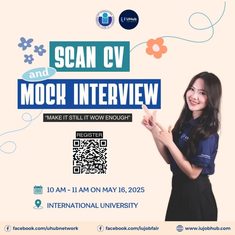  [JOB FAIR 2025] U-SHINE: HOẠT ĐỘNG CHỈNH SỬA CV VÀ PHỎNG VẤN THỬ