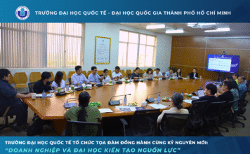 Trường Đại học Quốc tế tổ chức chương trình Tọa đàm “Đồng hành cùng kỷ nguyên mới: Doanh nghiệp và Đại học kiến tạo nguồn lực”